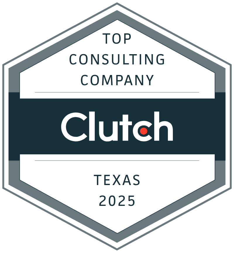 Octaria Top Consulting Company in Texas 2025 Clutch.co award